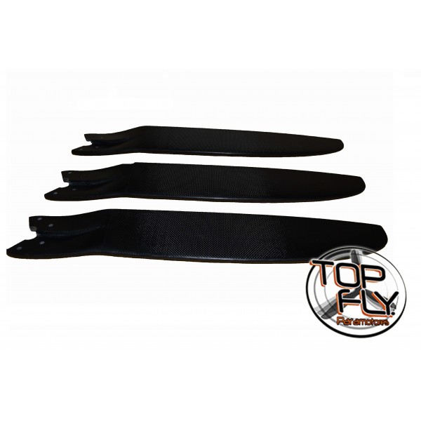 P054-HÉLICE carbono TRADICIONAL TRI-PÁ (Cód: P-...
