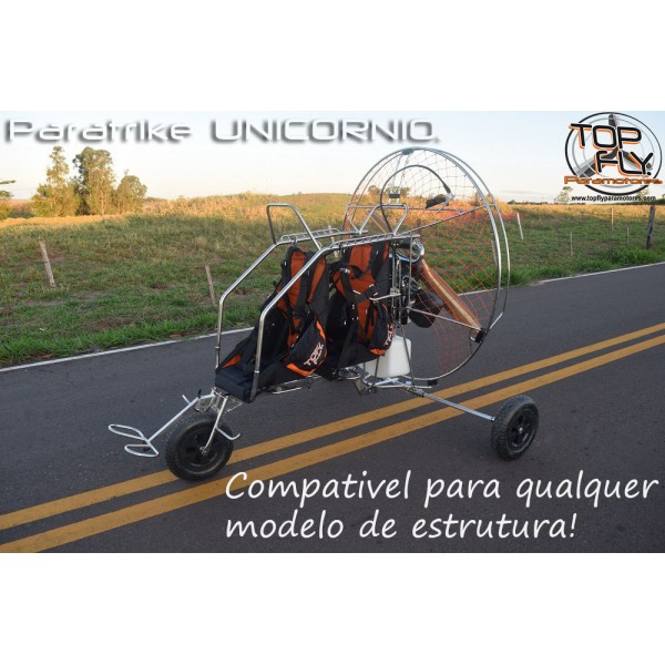 Paratrike Unicórnio com barras de reforços