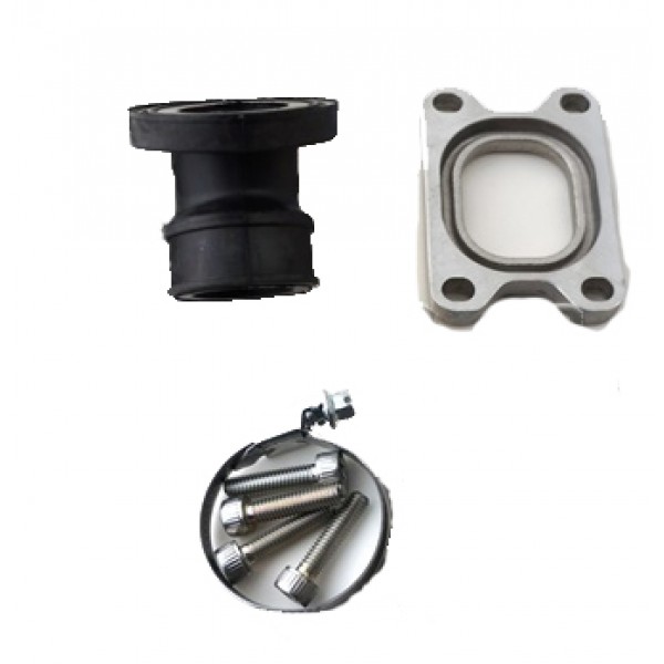 215.0427-Flange + Coletor de Borracha do Carburado...