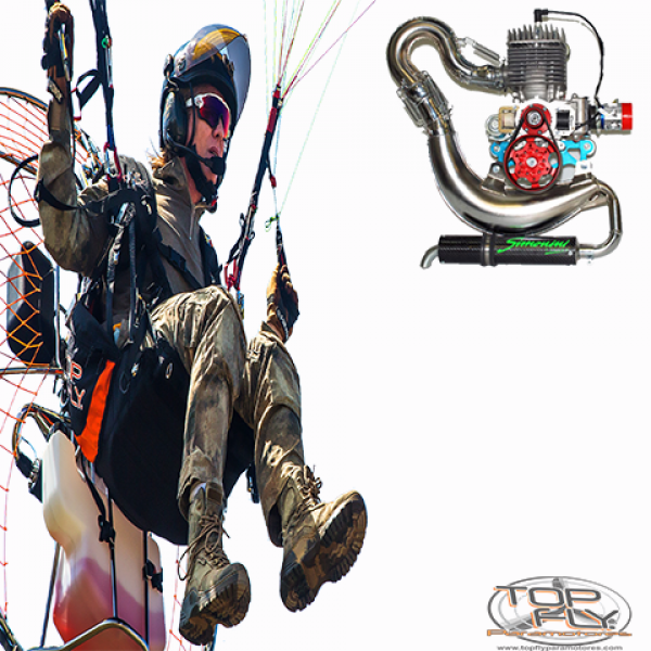 Paramotor Top Fly Simonini  Mini 4 Elétrico (Com ...